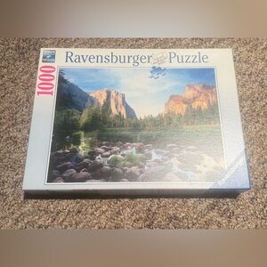 Ravensburger Puzzle with Scenic Mountain View